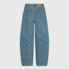 Rotate Denim Cargo Jeans Medium Blue Denim