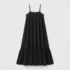 Rotate Midi Tent Dress Black