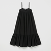 Rotate Midi Tent Dress Black