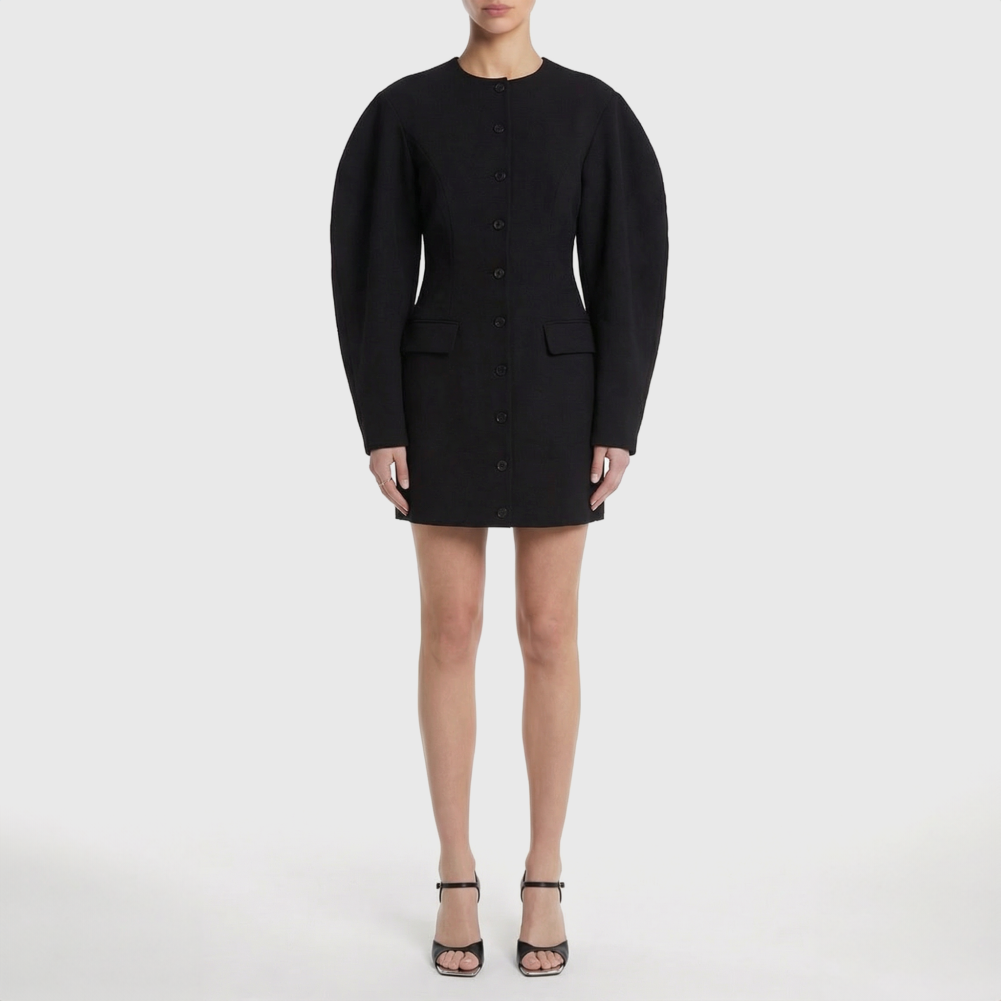Rotate Tailored Mini Dress Black