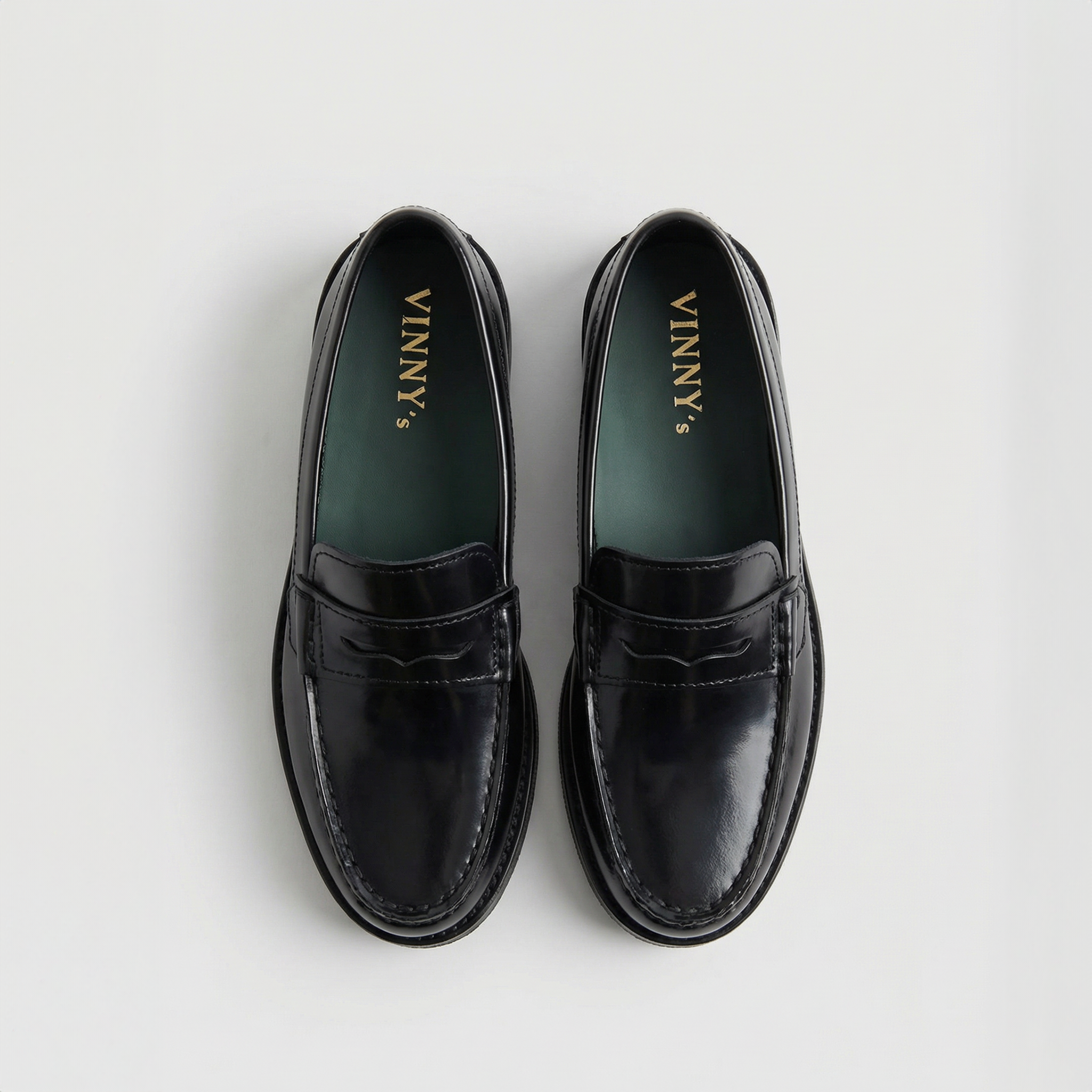 Vinny’s Frankie Loafer Black