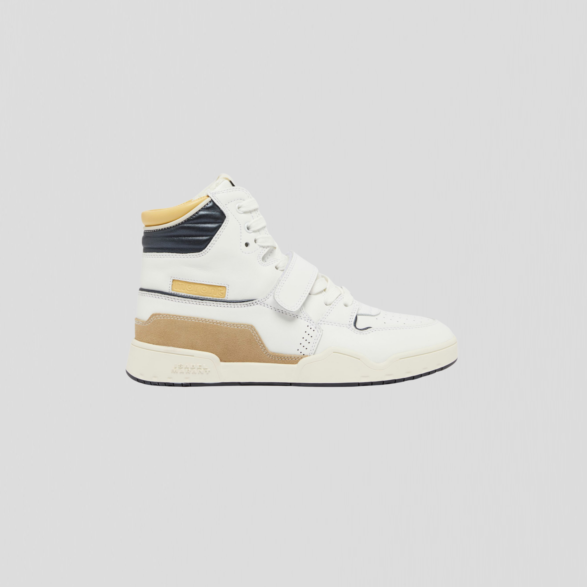 Isabel Marant Alsee Sneaker Gun Metal/ Yellow