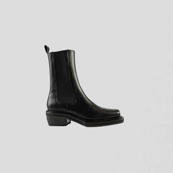 Morobé Hazel 01 Cow Leather Boots Sky Black