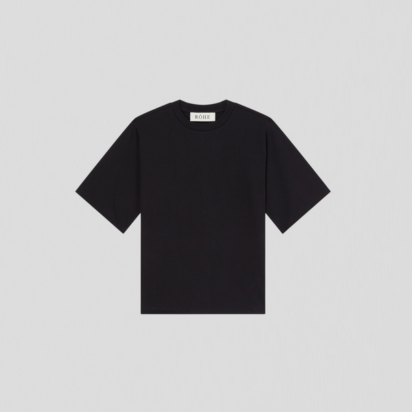 Róhe Classic T-Shirt Black