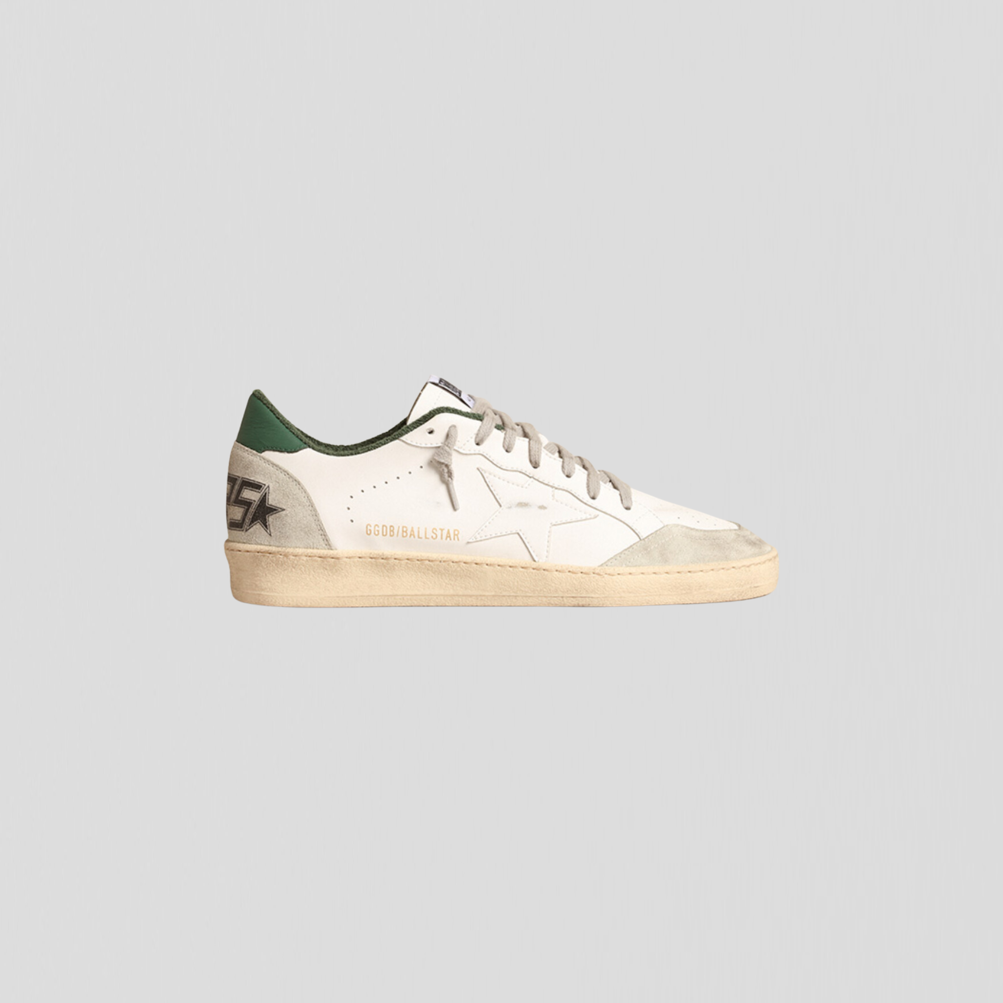 Golden Goose Ball Star White/ Ice/ Green