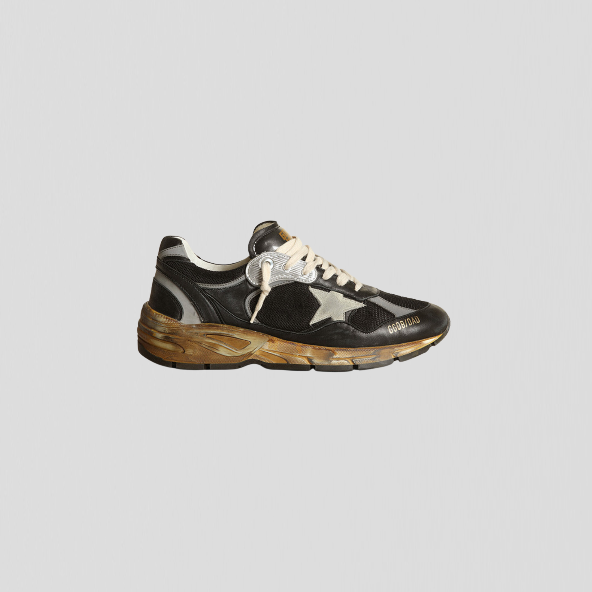 Golden Goose Dad-Star Black/ Silver/ Ice