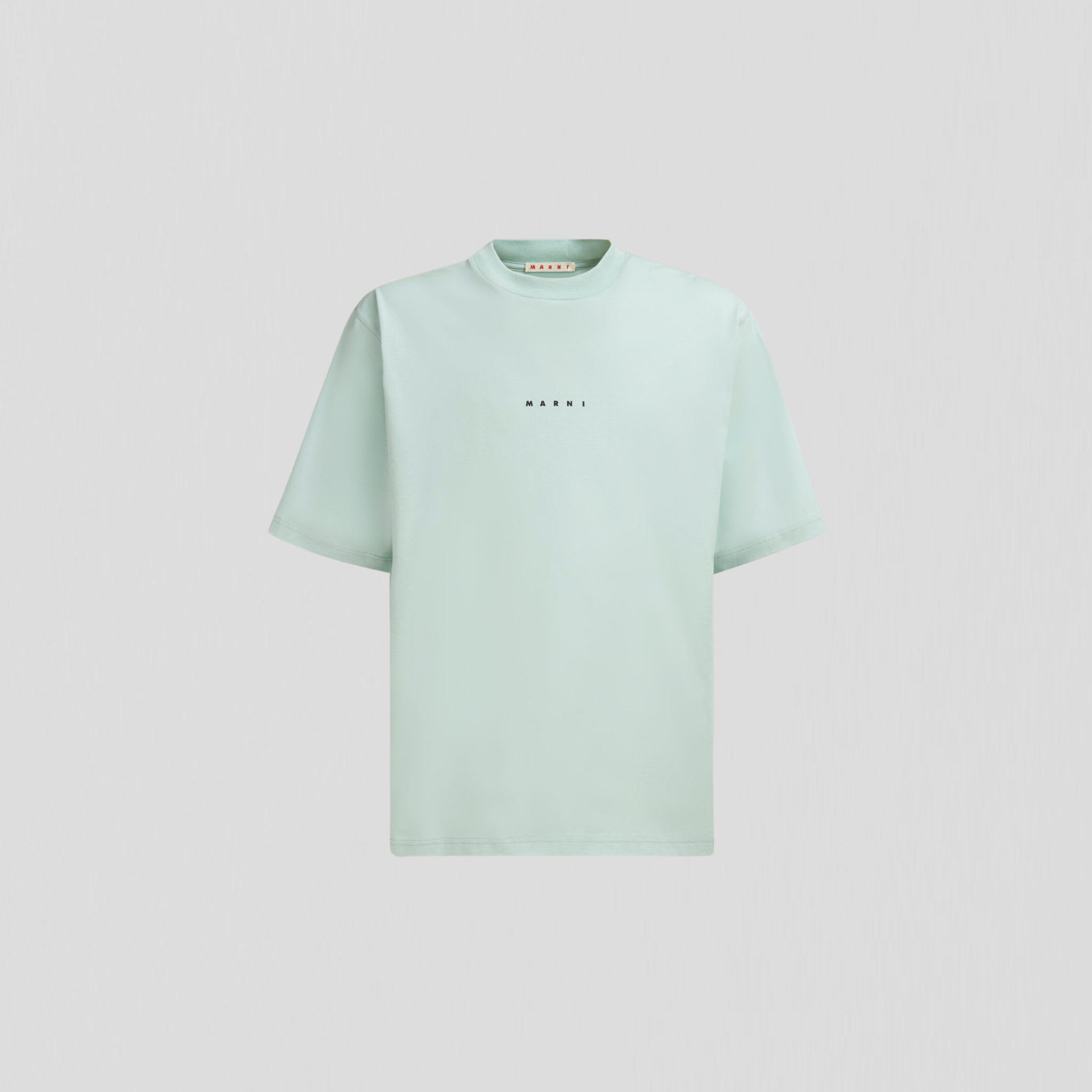 Marni Logo Organic Cotton Jersey T-Shirt Linden