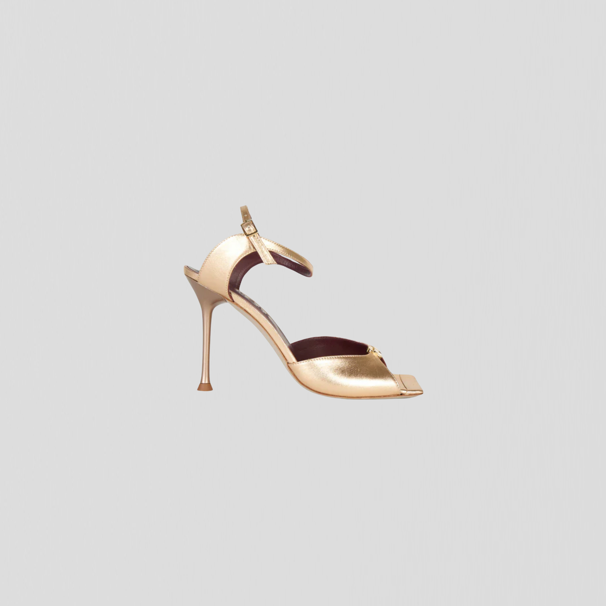 Morobé Mimi Logo 04 Sandal Soft Gold