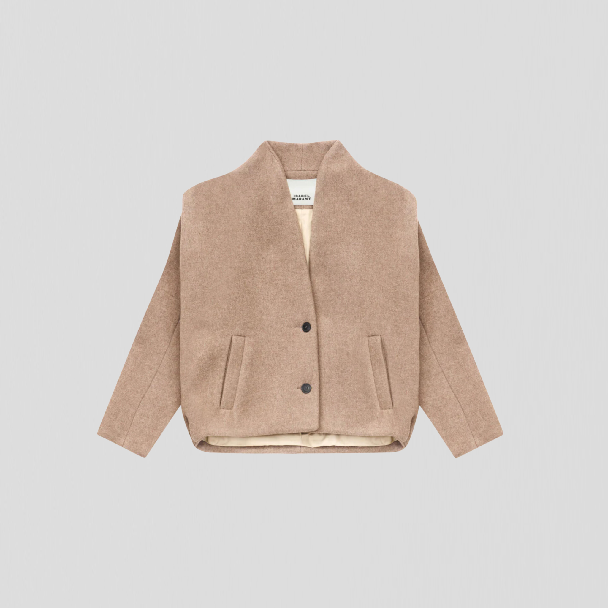 Isabel Marant Drogo Jacket Taupe