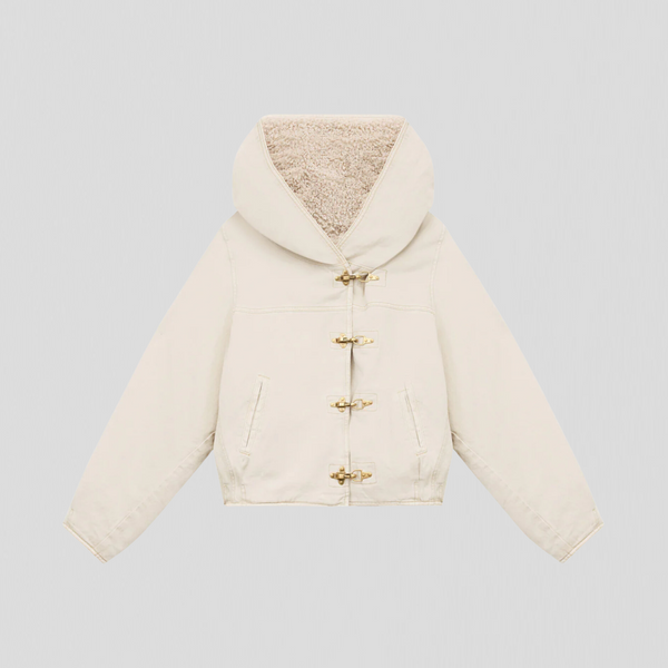 Isabel Marant Biane Coat Ecru