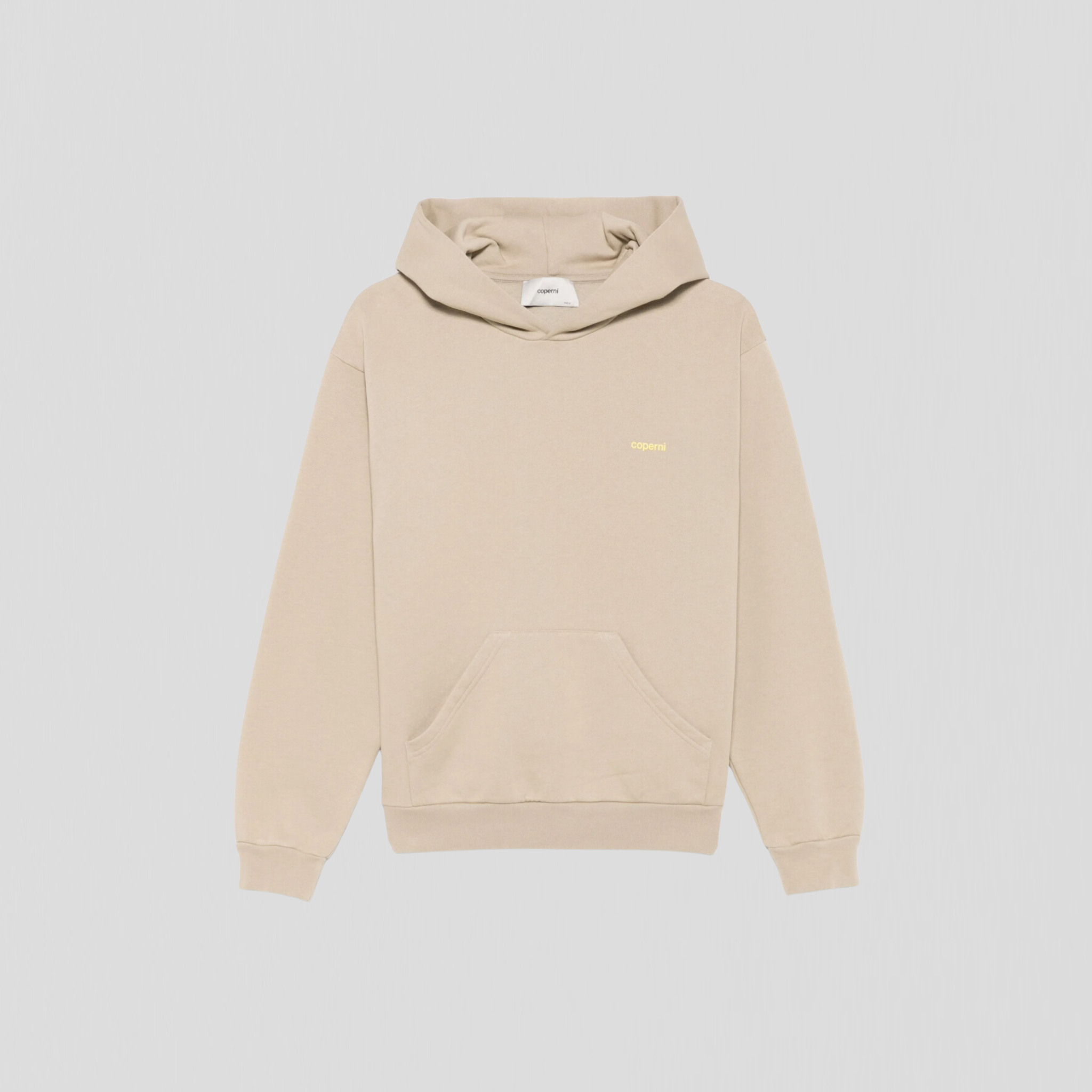 Coperni Logo Hoodie Beige/ Yellow