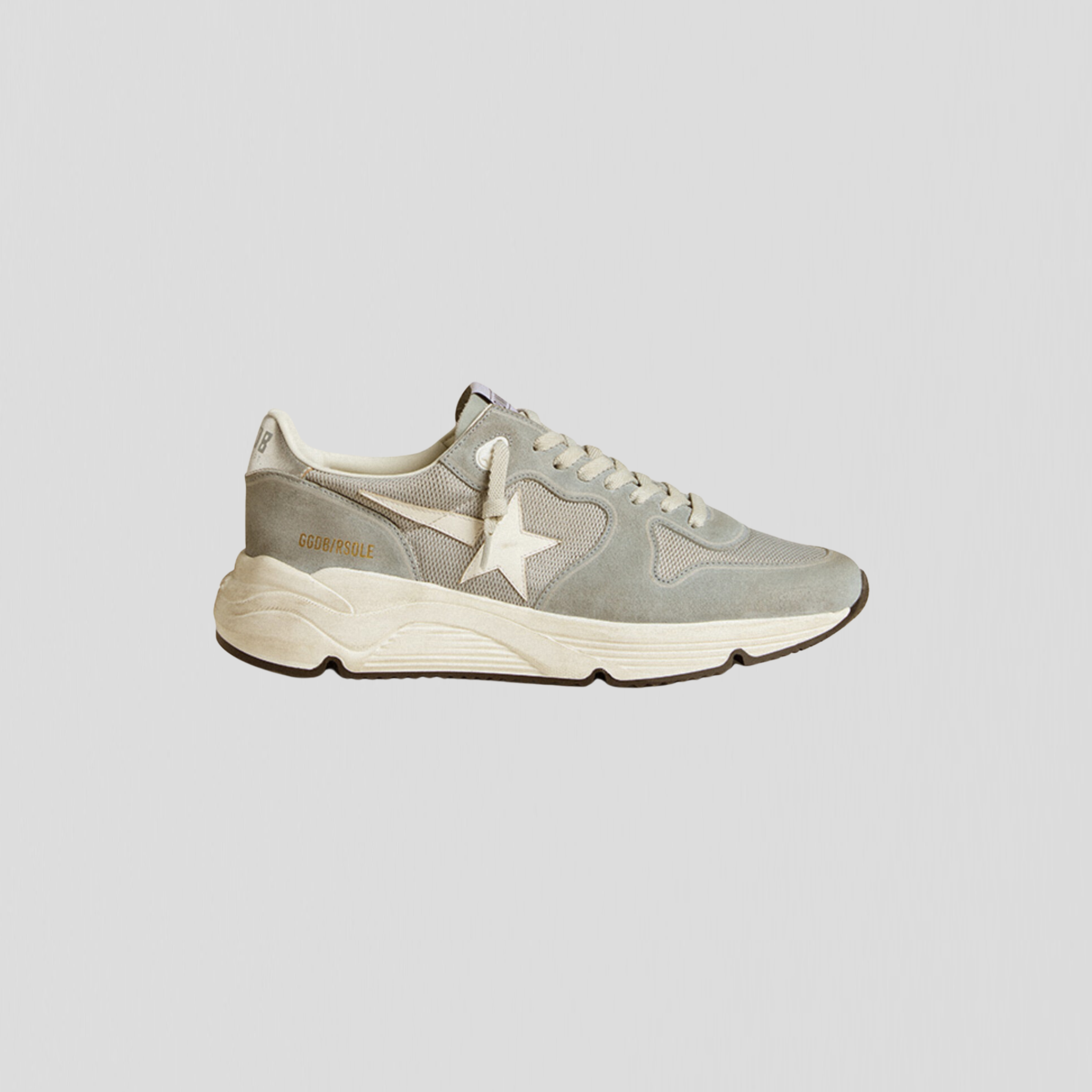 Golden Goose Running Sole Bluette/ White/ Silver