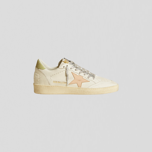 Golden Goose Ball Star White/ Moonlight Pink/ Nile Green