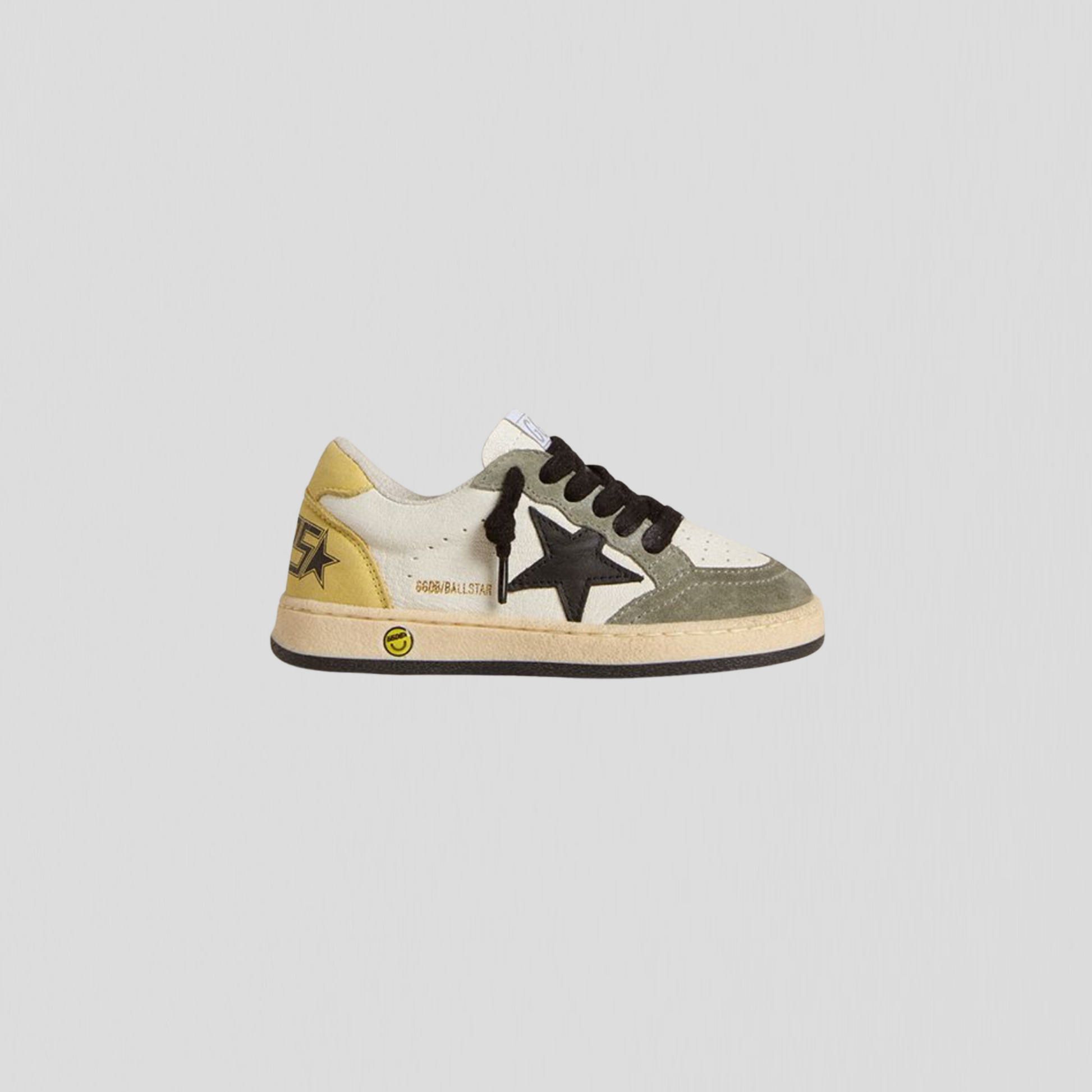 Golden Goose Ball Star White/ Light Green/ Black/ Yellow