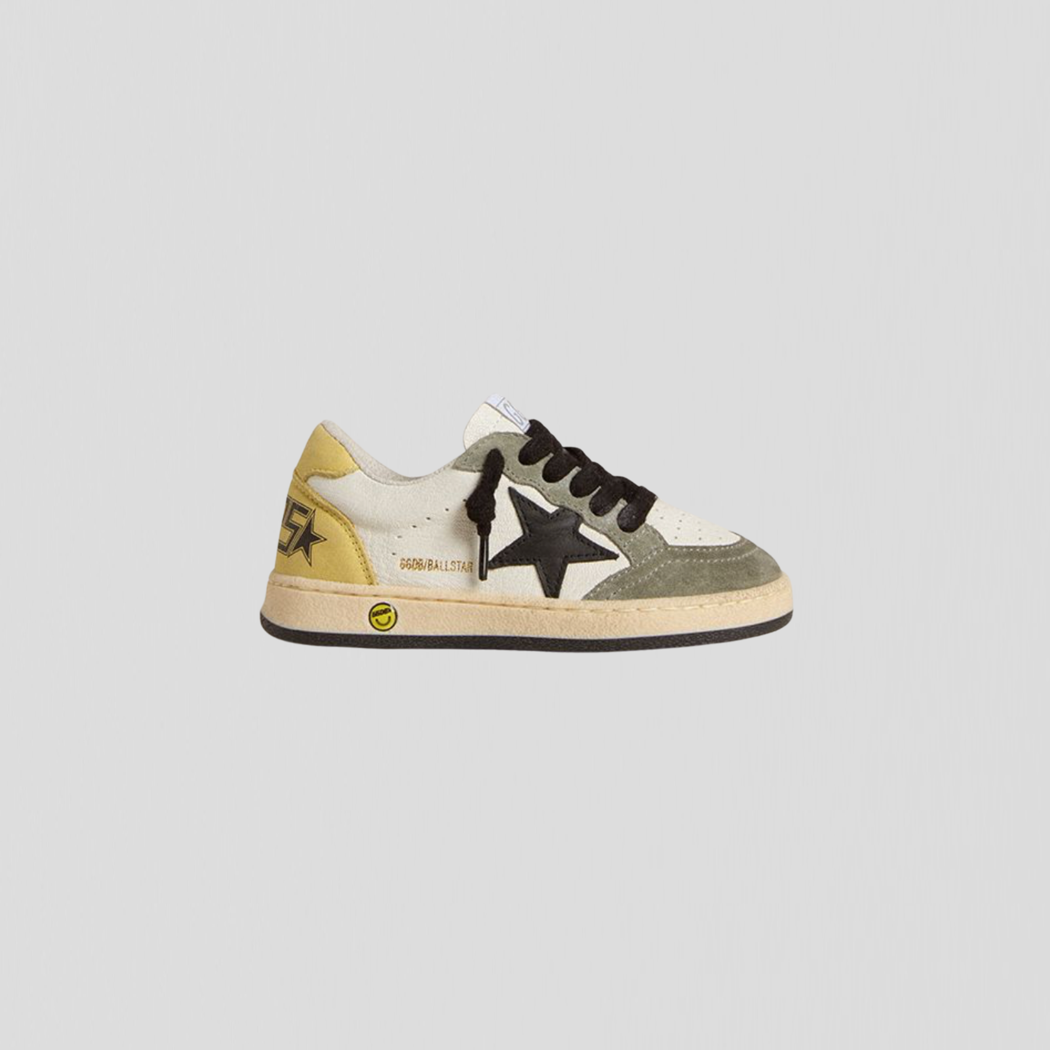 Golden Goose Ball Star White/ Light Green/ Black/ Yellow