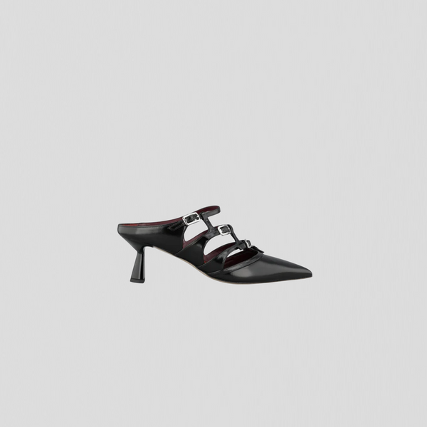 Morobé Simone 01 Sandal Black Shiny