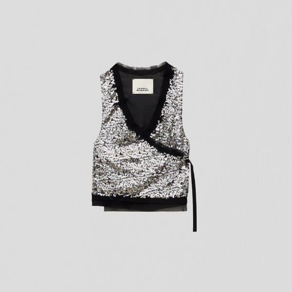 Isabel Marant Tahina Jacket Silver