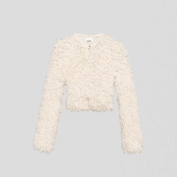 Isabel Marant Fedra Jacket Ecru