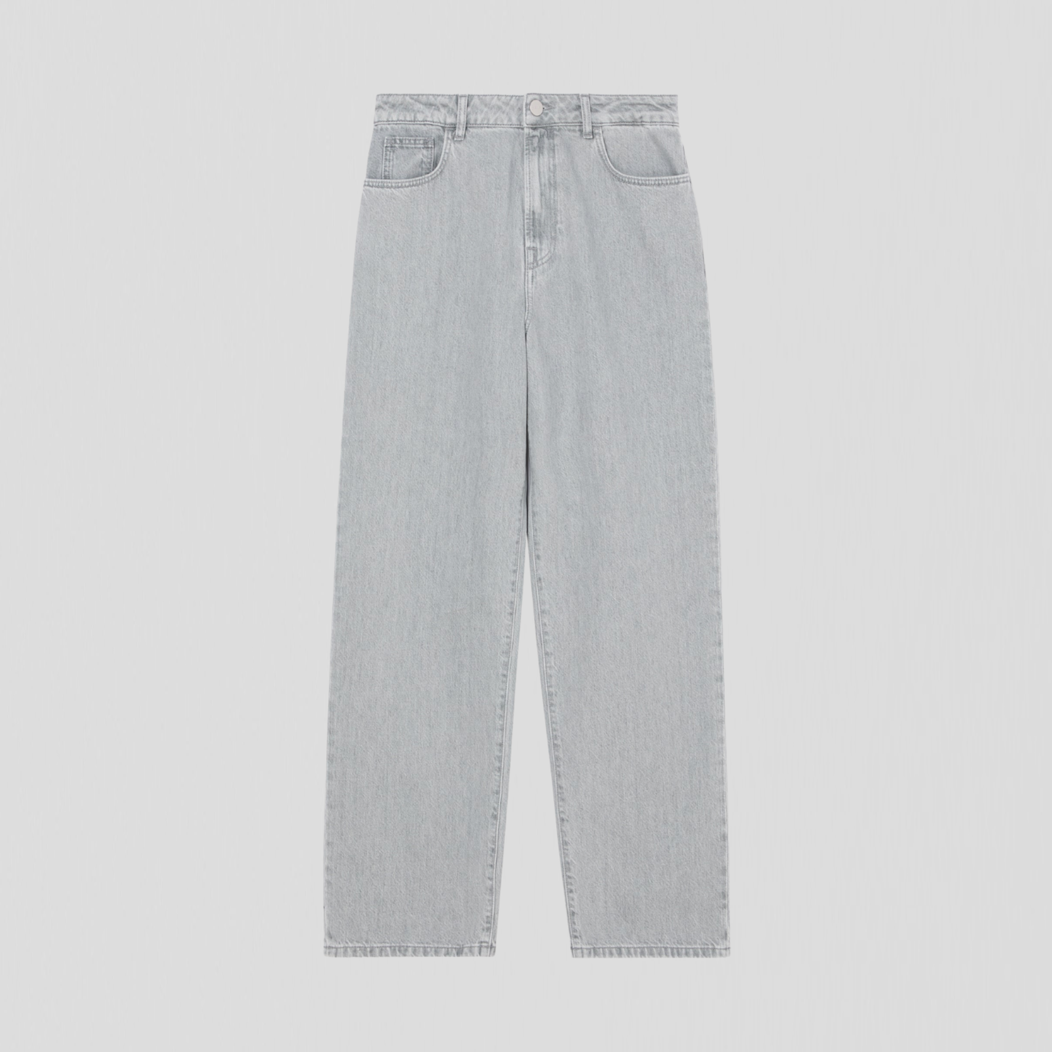 Róhe Baggy Fit Jeans Washed Grey