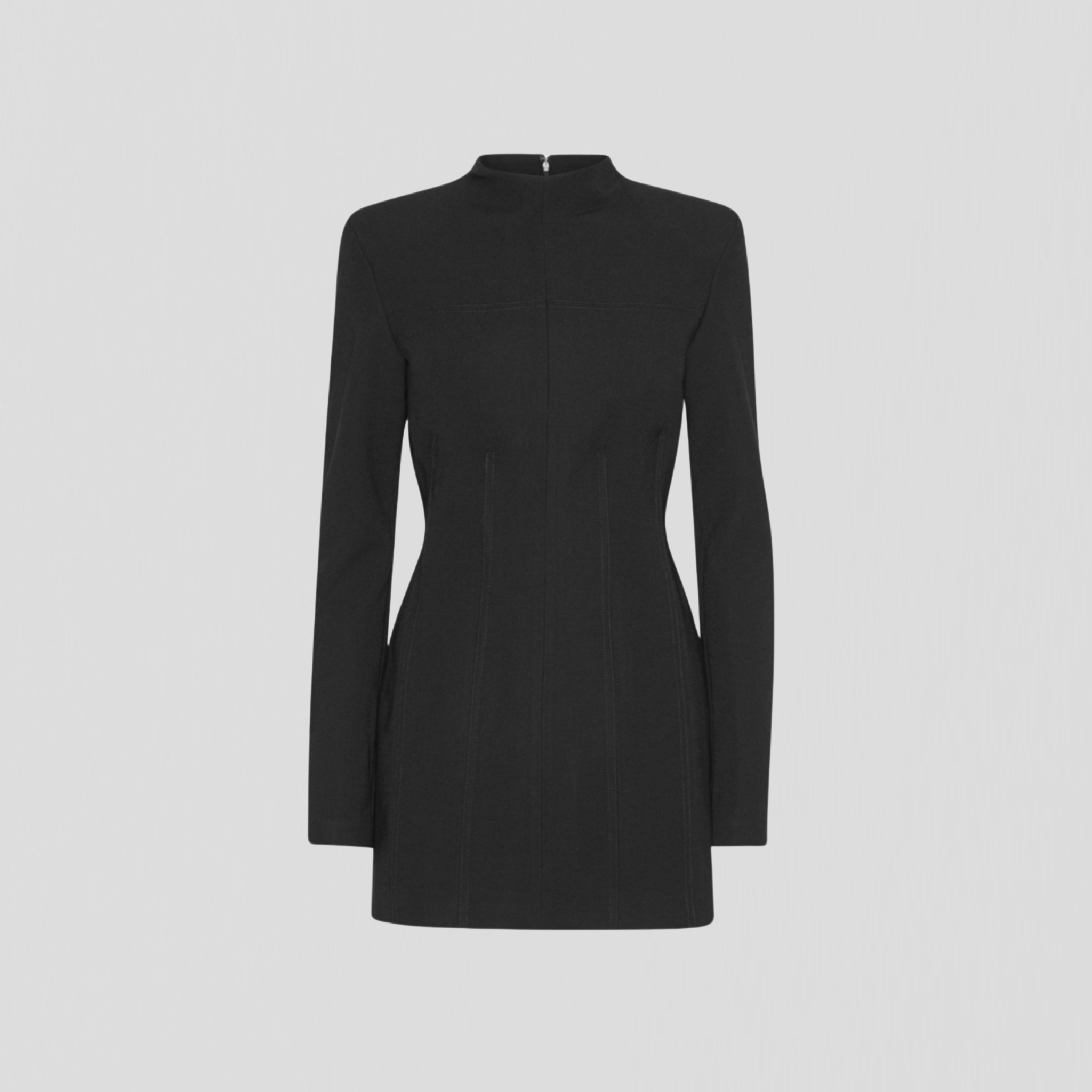 Rotate Suiting LS Mini Dress Black