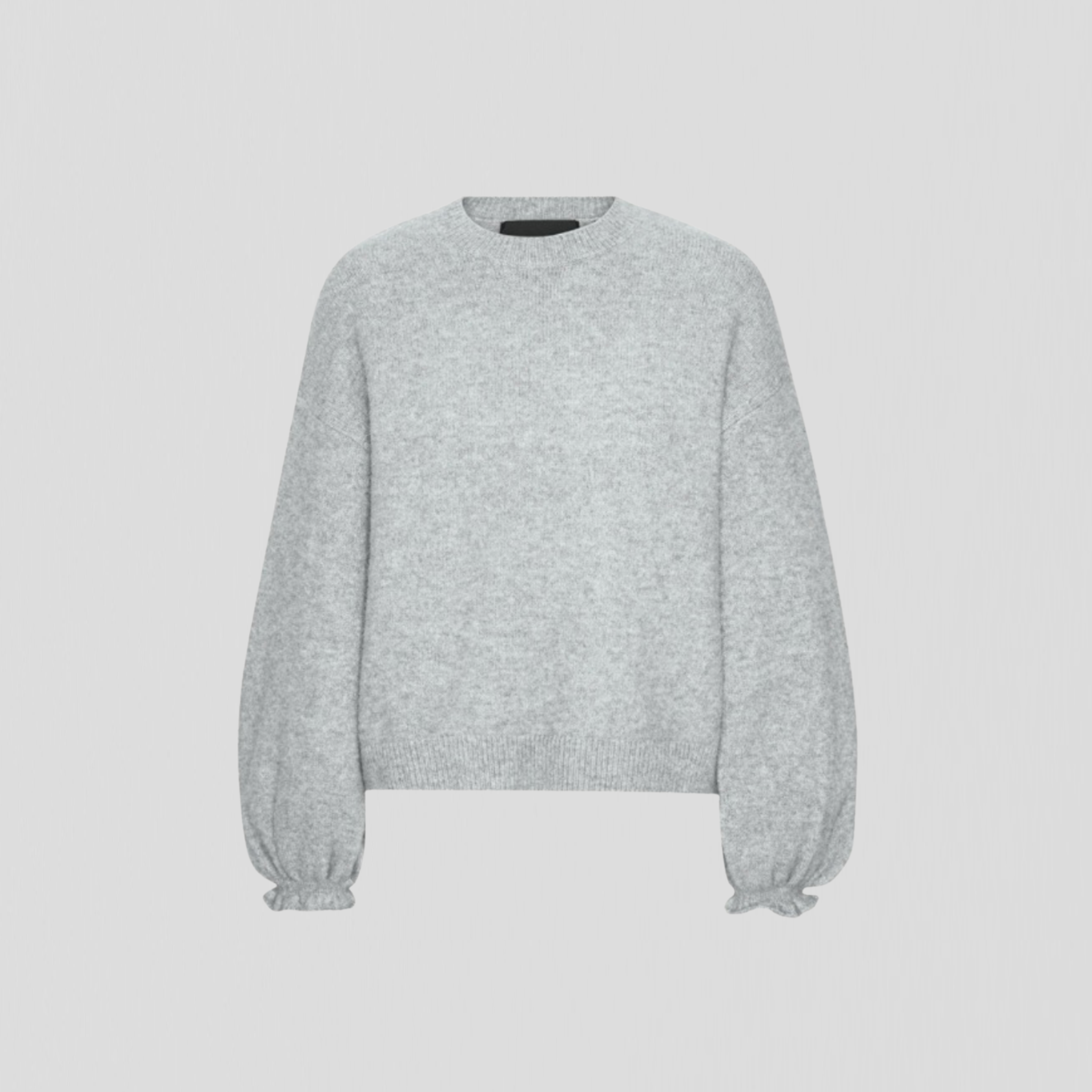 Rotate Wide Sleeve Knit Light Grey