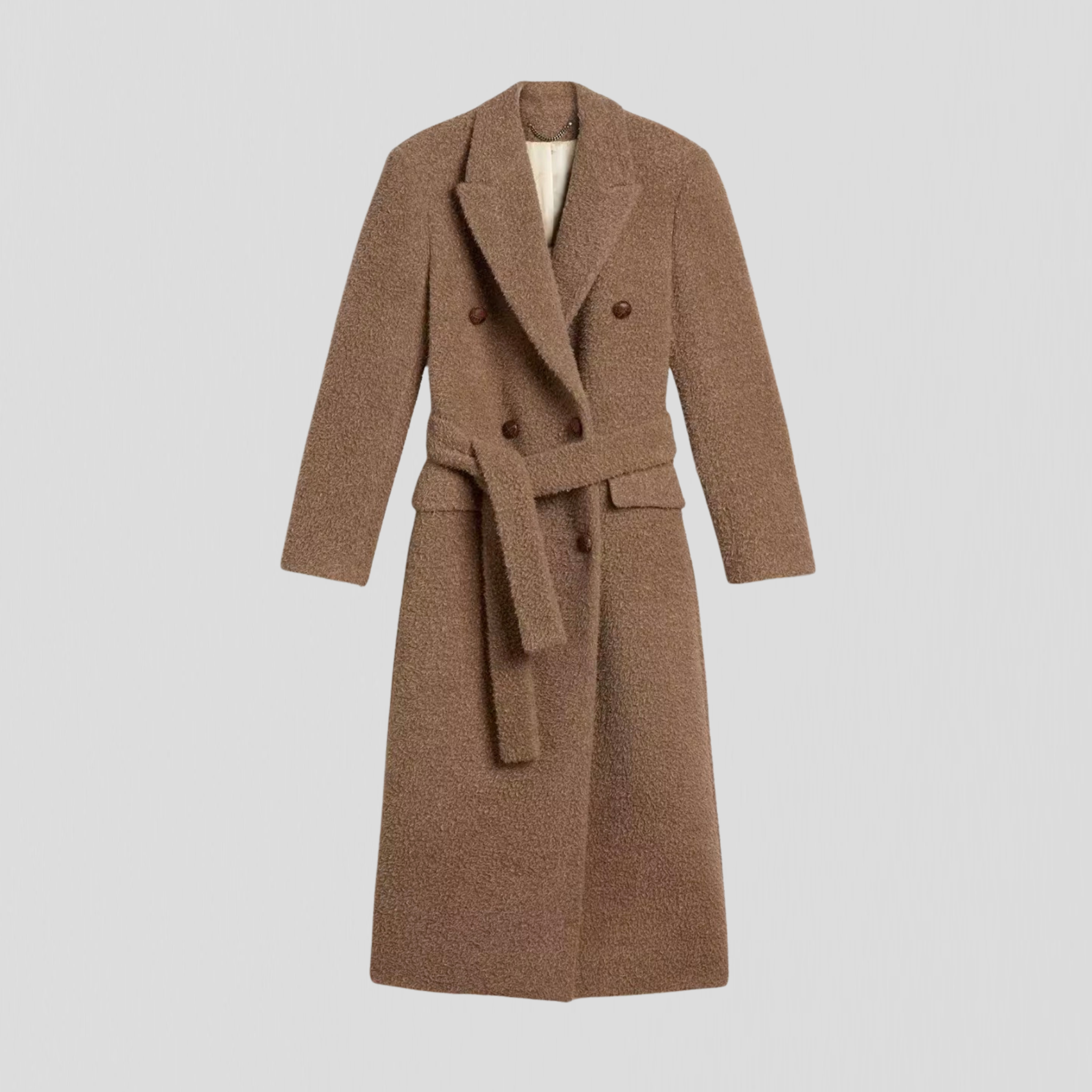 Golden Goose Journey W’s Double Breasted Coat Greige