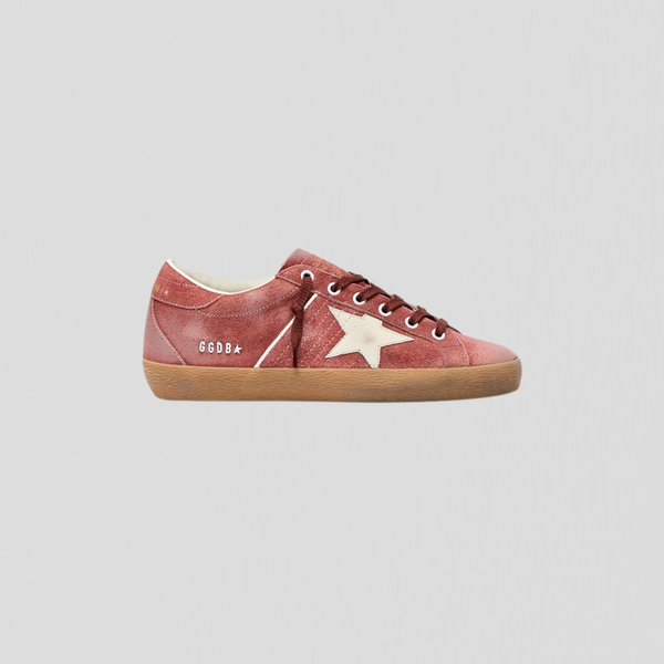 Golden Goose Super-Star Red Rust/ White