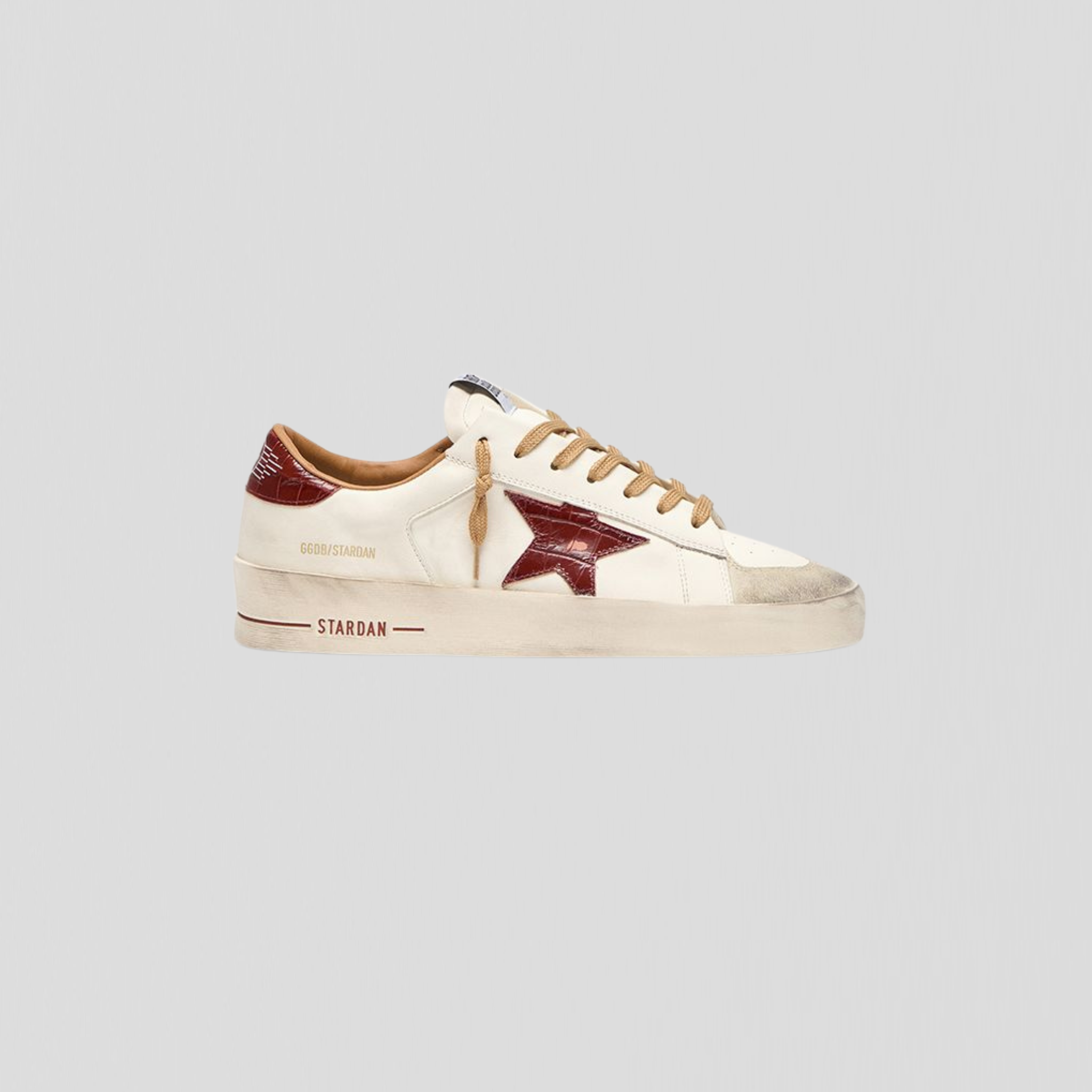 Golden Goose Stardan White/ Dark Green