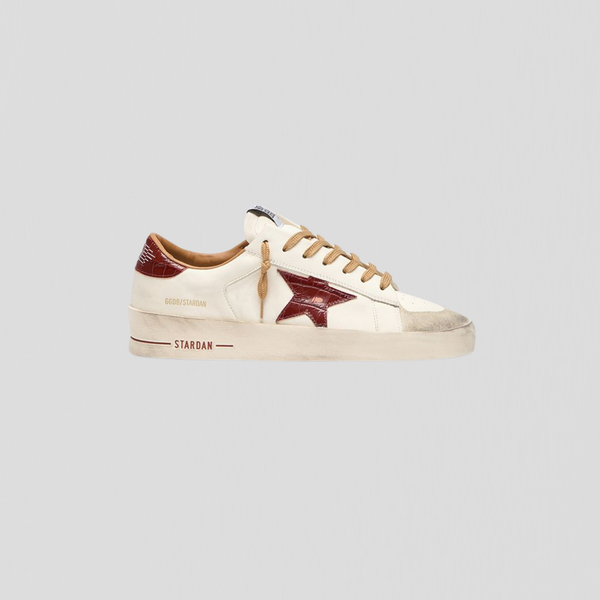 Golden Goose Stardan White/ Dark Green