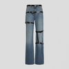 Coperni Multi Belt Jeans Vintage Blue