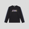 Coperni Slogan Long Sleeve T-Shirt Black Multi