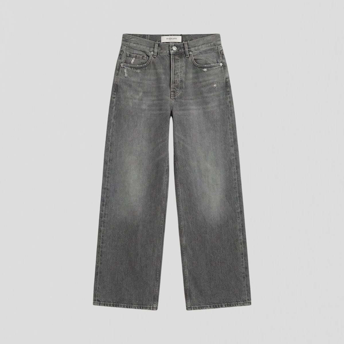 Golden Goose Journey M’s Wide Jeans Parker Vintage Iron Wash Grey