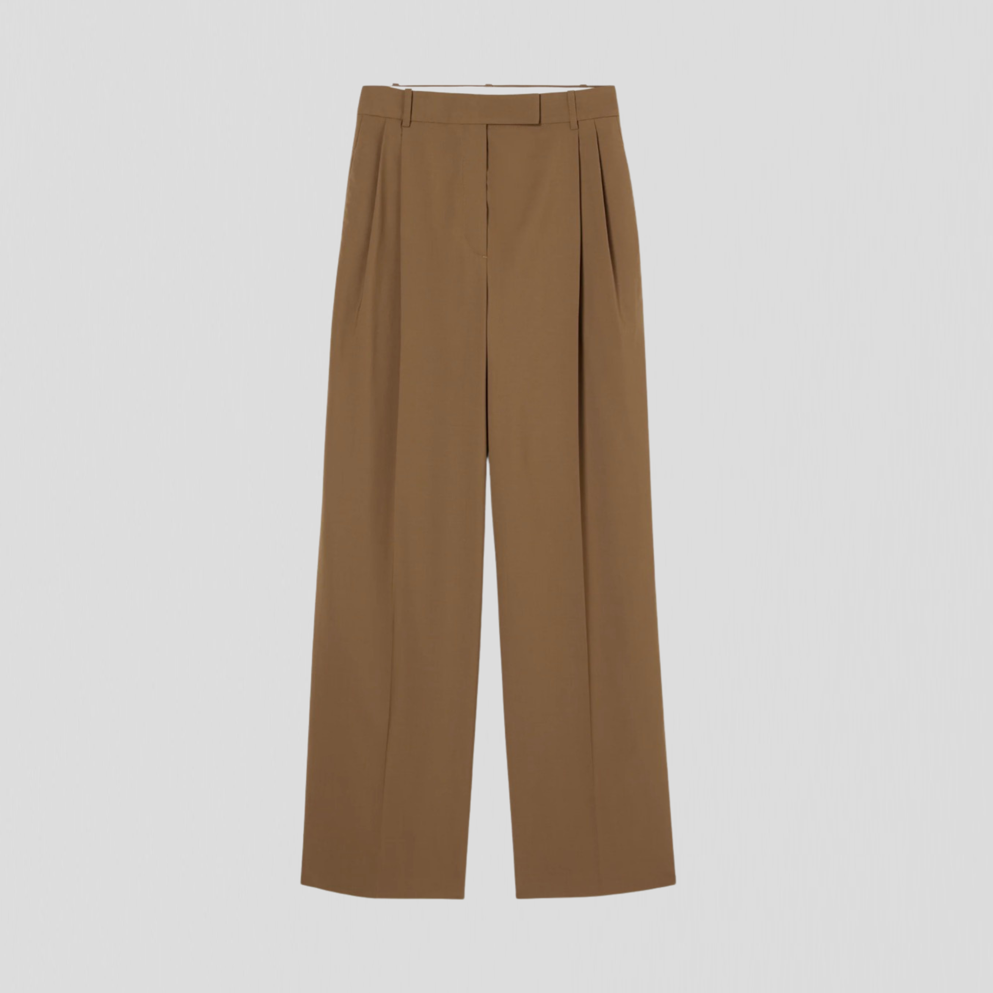 Róhe Mid-waist Tailored Trousers Mocha