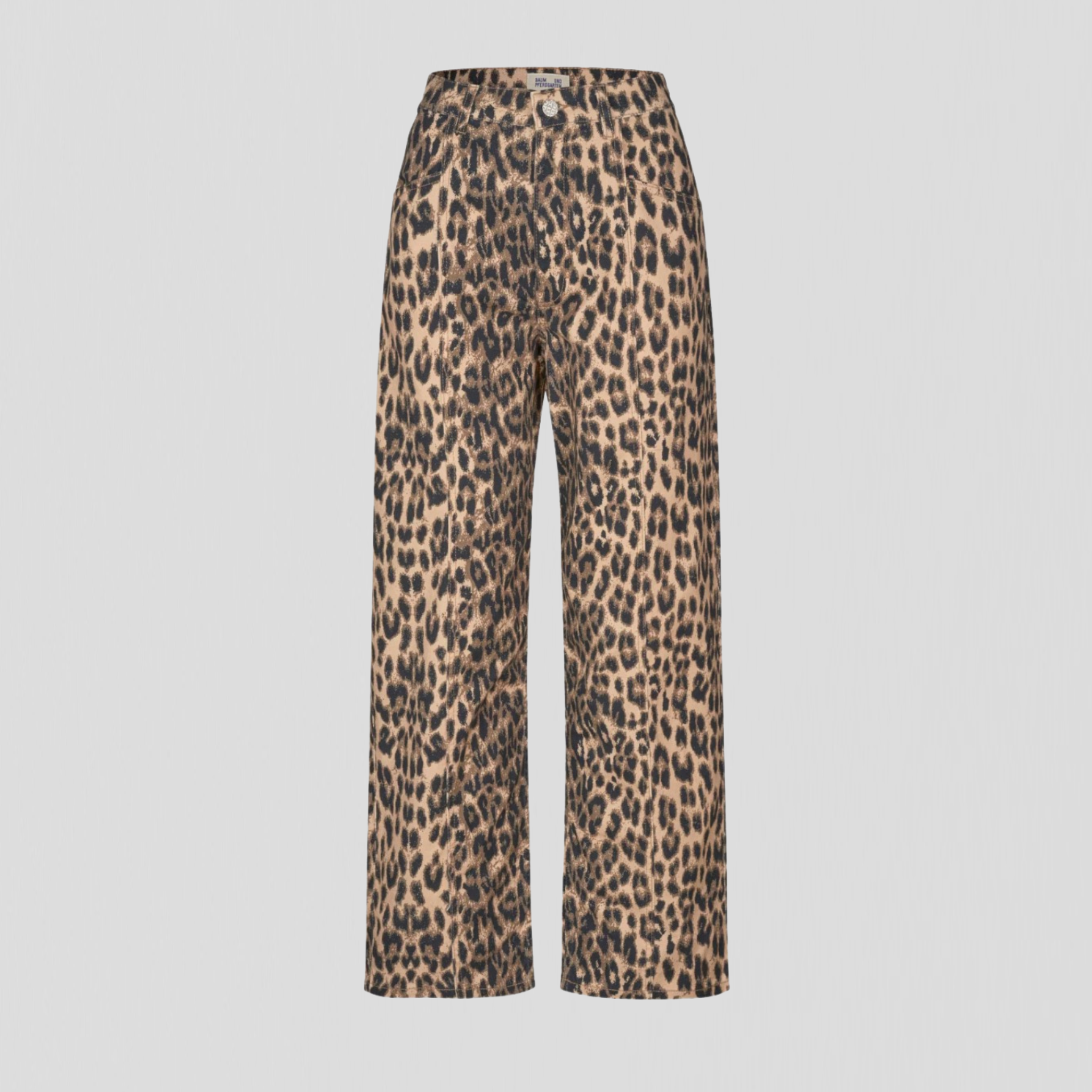 Baum Und Pferdgarten Nara Trousers Brown Baum Leopard