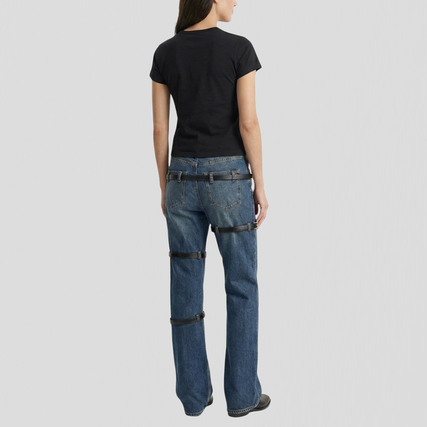 Coperni Multi Belt Jeans Vintage Blue