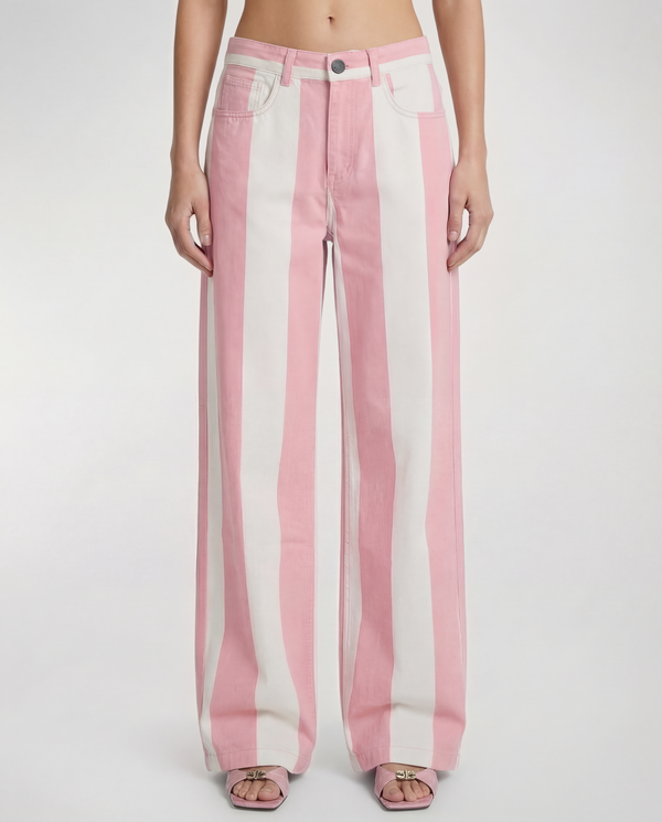 Coco y Maria Camilla Pants Pink Stripe