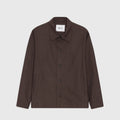 NN07 Zander 10037 Overshirt Deep Truffle