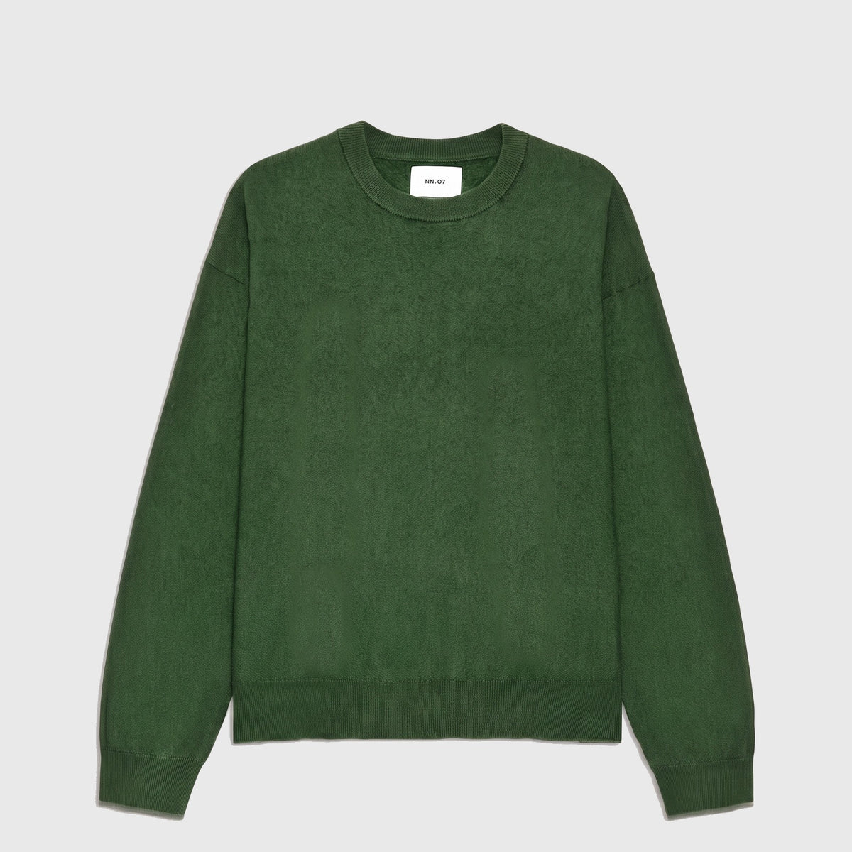 NN07 Jasper LS Crew 60062 Sweater Eden Green