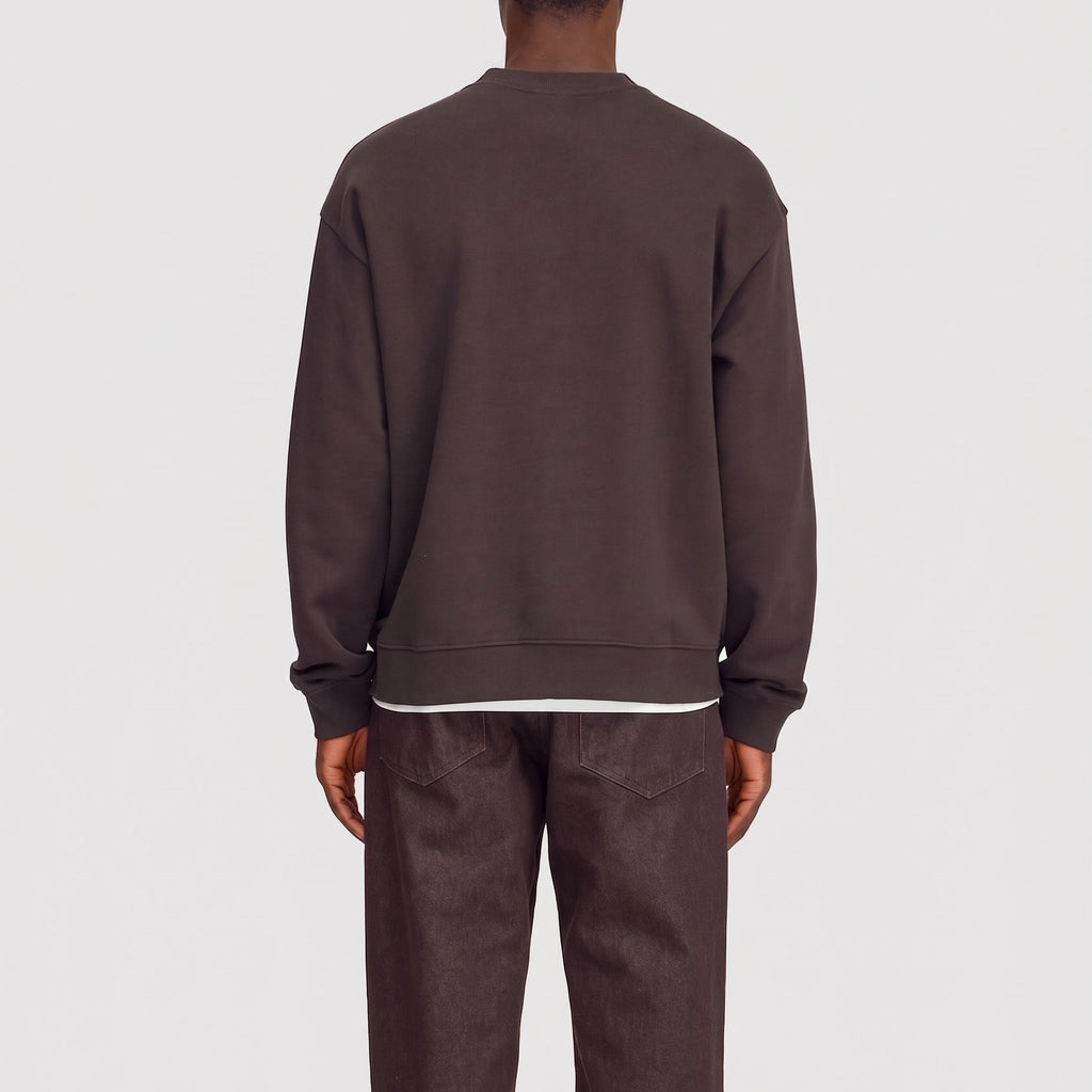 NN07 David Crew 3014 Sweater Dusky Port
