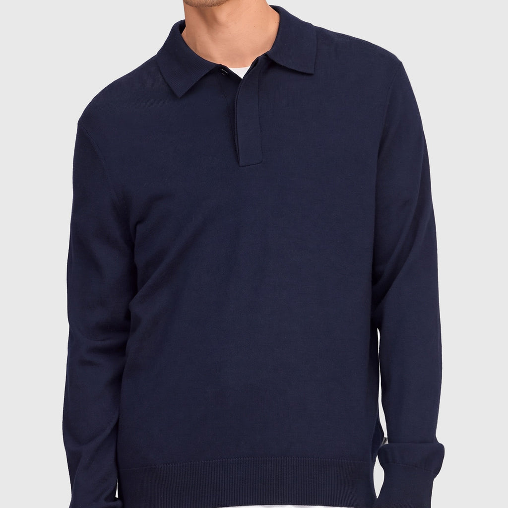 NN07 Emerson 6605 Polo Navy Blue