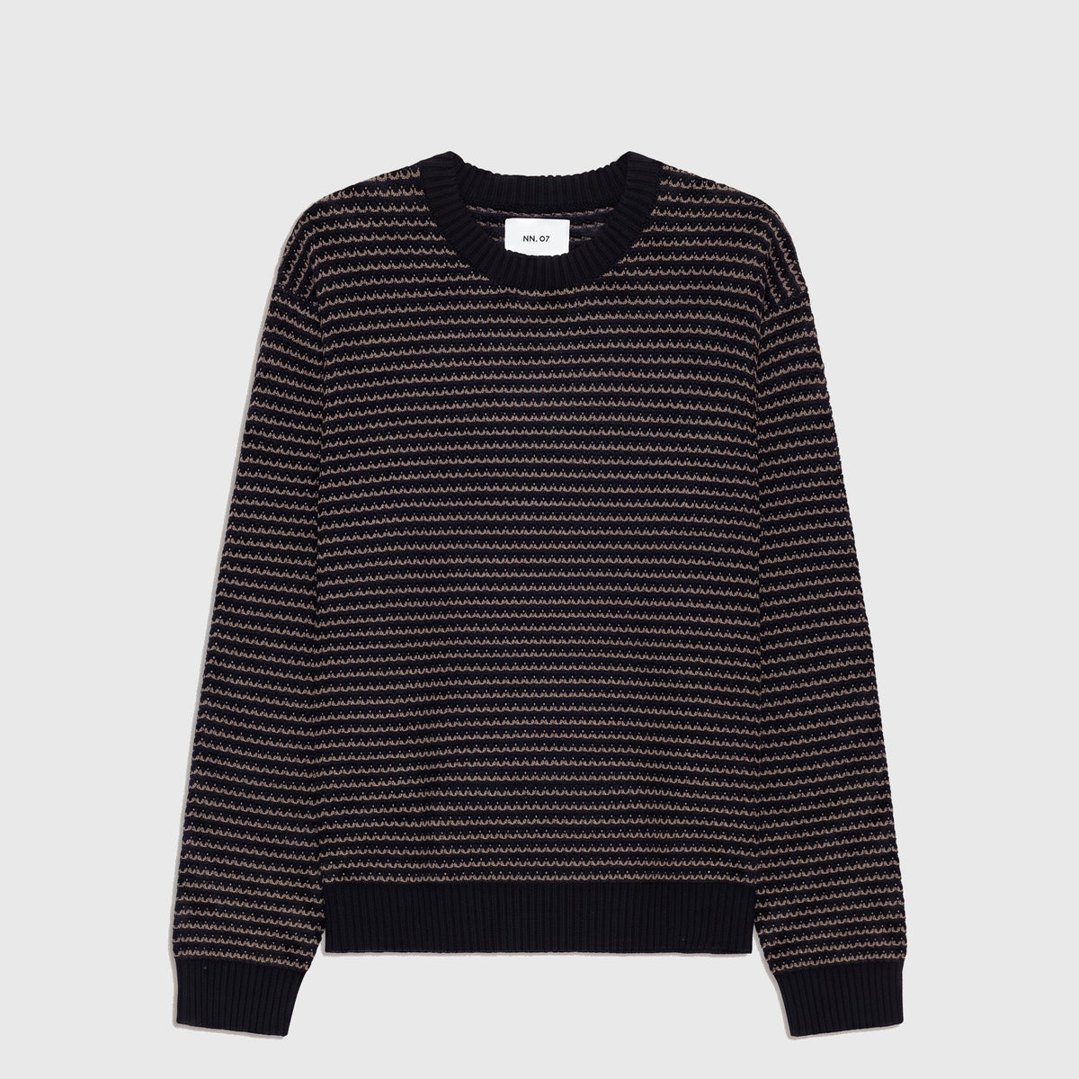 NN07 Russell Crew 60071 Sweater Navy Multi