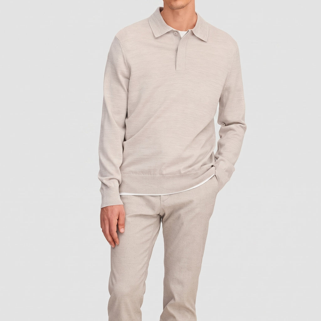 NN07 Emerson 6605 Polo White Pepper