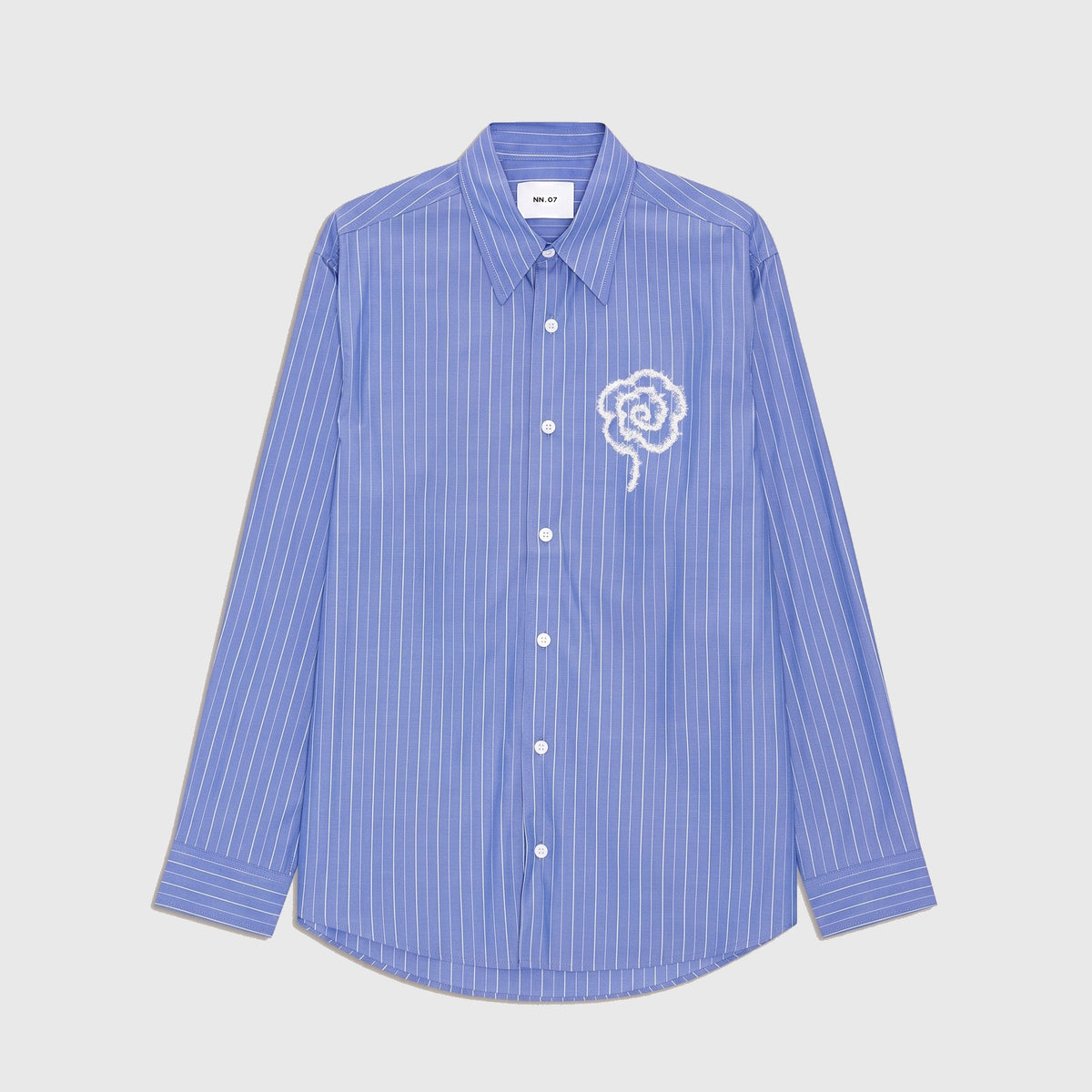 NN07 Quinsy APP 5322 Shirt Blue Stripe
