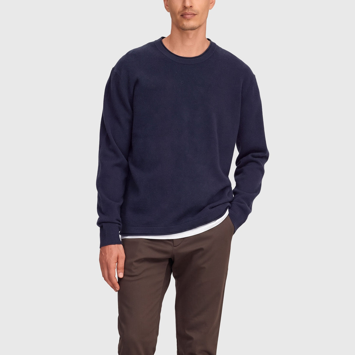 NN07 Sammy 60026 Sweater Navy Melange
