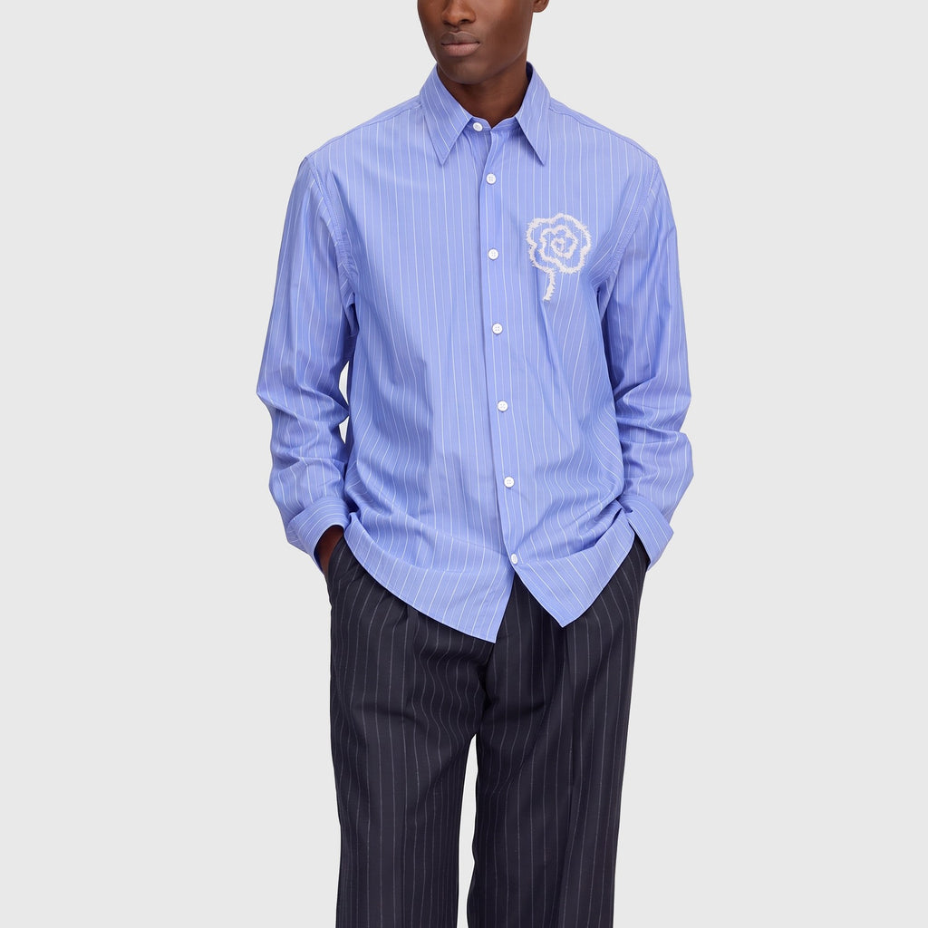 NN07 Quinsy APP 5322 Shirt Blue Stripe