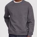 NN07 David Crew 3014 Sweater Charcoal Mist