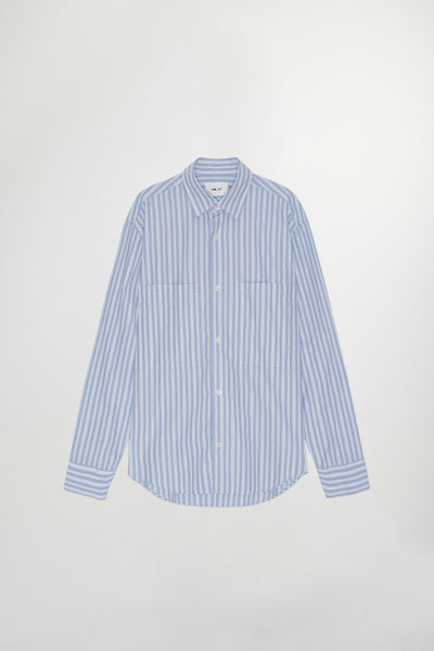 NN07 Freddy 5973 shirt blue stripe