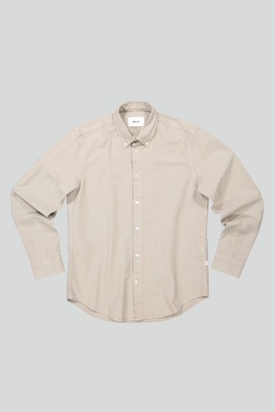 NN07 Arne 5725 Shirt No Pkt Khaki Stone