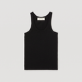 Róhe Merino Scoop Neck Top Black